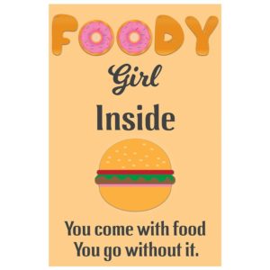Foody Girl Poster