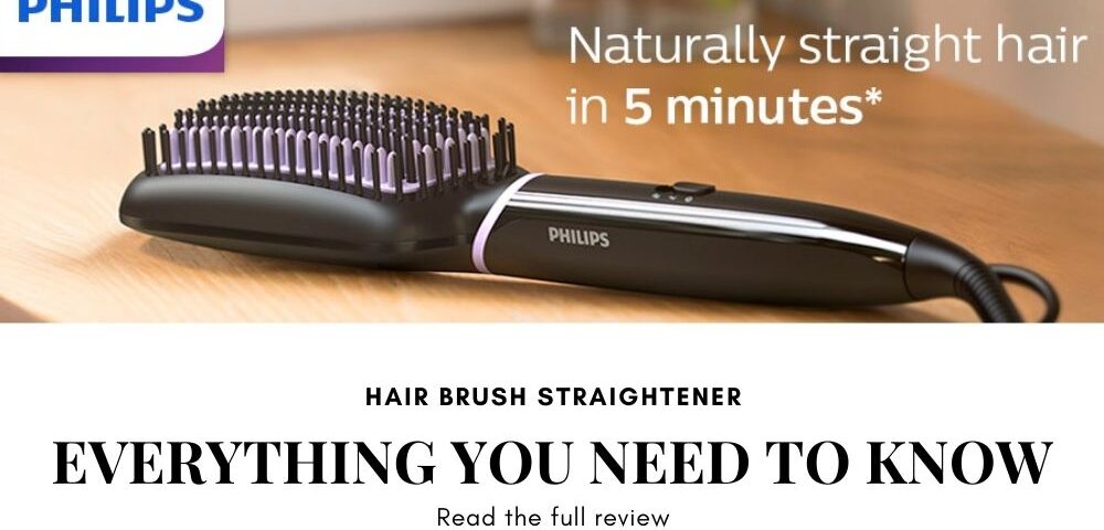 PHILIPS Hair Straightener Brush Review  Bharti Puri  YouTube  Hair brush  straightener Straightening brush Hair straightner