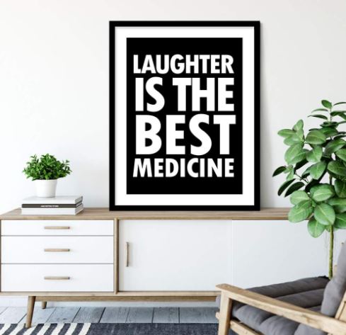 laughter poster to gift