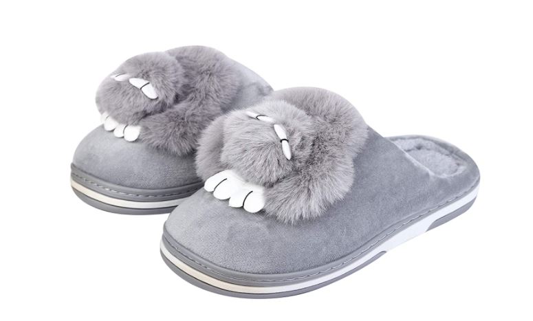 winter fur slipper for women