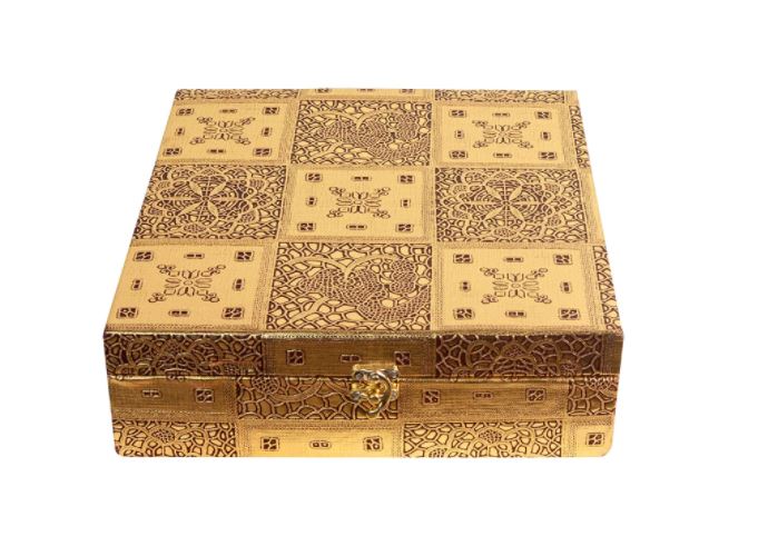 velvet wooden bangle box 