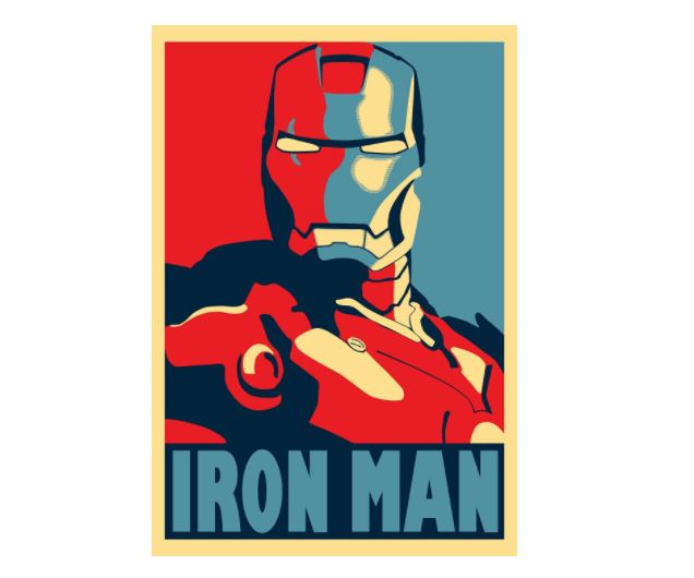 iron man poster for men 