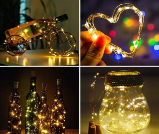 Cork String Light