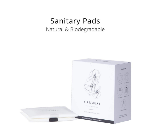 Natural & Bio-Degradable SANITARY PADS