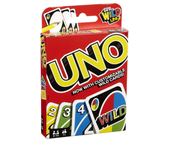 Uno Playing Card Game